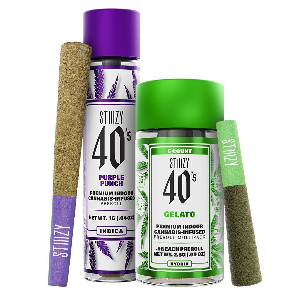 STIIIZY 40's INFUSED PRE-ROLLS