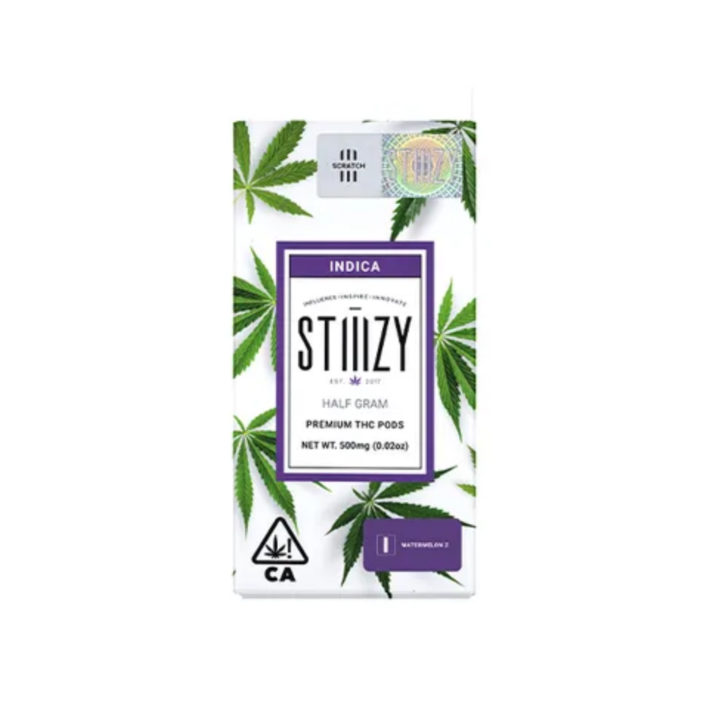 Pod Thc Stiiizy • 5G Watermelon Z / Kit Limpeza