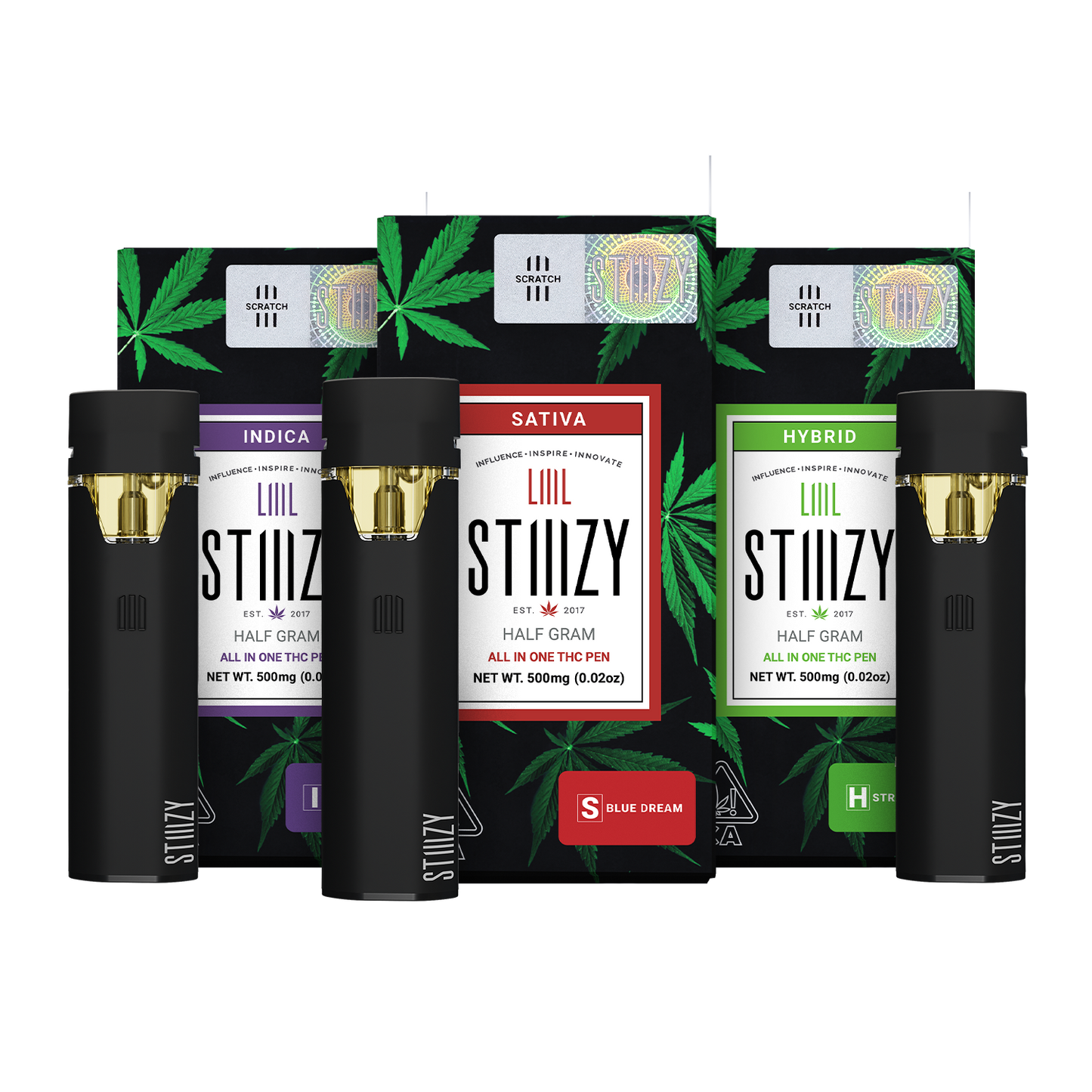 LIIIL STIIIZY All-in-One Weed Pens