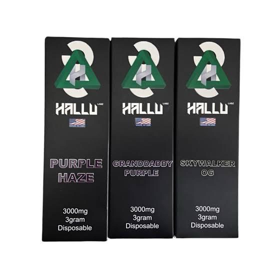 POD DESCÁRTAVEL PURPLE HAZE - HALLU LABZ 2ML - KIT LIMPEZA