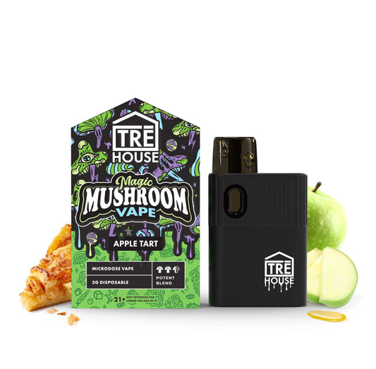 Pod Thc TRE House • Microdose Magic Mushroom Pen – Apple Tart – 2g