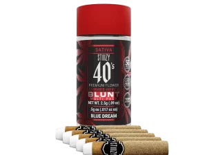 STIIIZY 40’s Infused Pre-Rolls – Blue Dream
